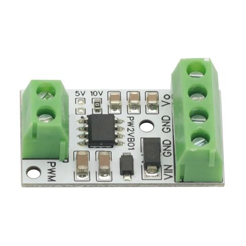 PWM to DAC Converter Input Pulse Signal Output 0-10V Voltage Analog for Arduiuo MEGA2560 PLC Raspberr Pi ESP32 NodeMCU in Saudi Arabia