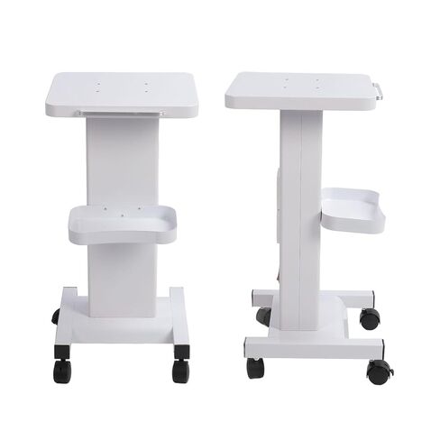 Focket Cavitation Machine Cart, Multifunctional 70cm Height Esthetician Cart Salon Rolling Stand with Builtin Dual Sockets for Beauty Salon Laboratories Hospitals Hairdressers in Saudi Arabia