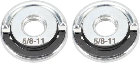 Pissente 5/8-11 Grinder Nut, Alloy Steel, Nut with Pull Design, 1.77in Diameter and 0.37in Thickness for Angle Grinder and Grinding Machines in Saudi Arabia