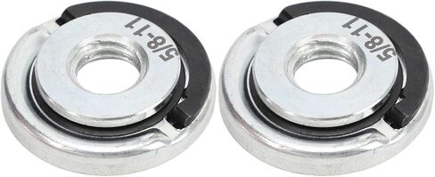 Pissente 5/8-11 Grinder Nut, Alloy Steel, Nut with Pull Design, 1.77in Diameter and 0.37in Thickness for Angle Grinder and Grinding Machines in Saudi Arabia