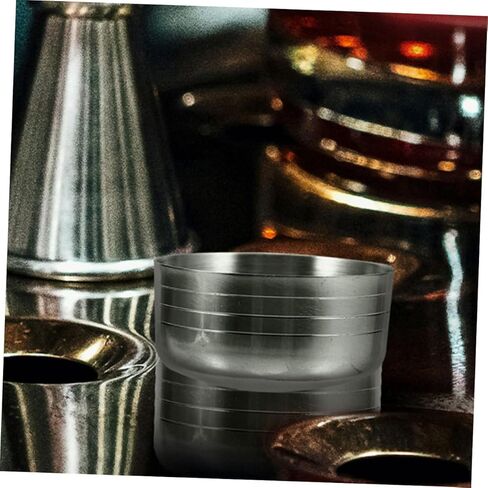 MAGICLULU 3pcs Cocktail Maker Lids Stainless Steel Shaker Bottles Replacement Lid Bar Drink Shaker Covers Liquids Mixer in Saudi Arabia