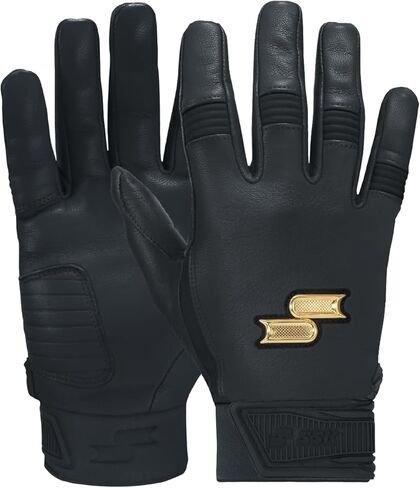 SSK Showcase Adult Baseball Batting Gloves - Durable Full Cabretta Leather Glove - 8 Colors in Saudi Arabia