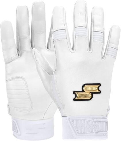 SSK Showcase Adult Baseball Batting Gloves - Durable Full Cabretta Leather Glove - 8 Colors in Saudi Arabia