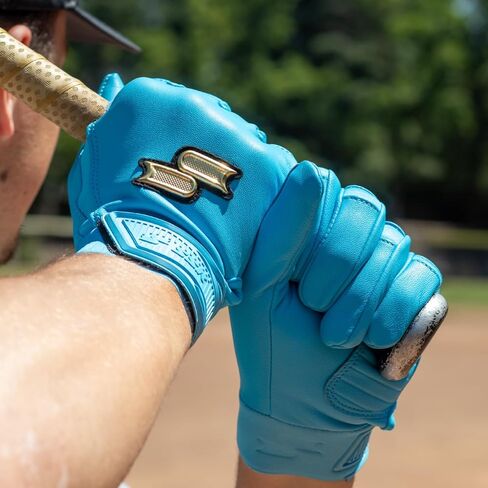 SSK Showcase Adult Baseball Batting Gloves - Durable Full Cabretta Leather Glove - 8 Colors in Saudi Arabia