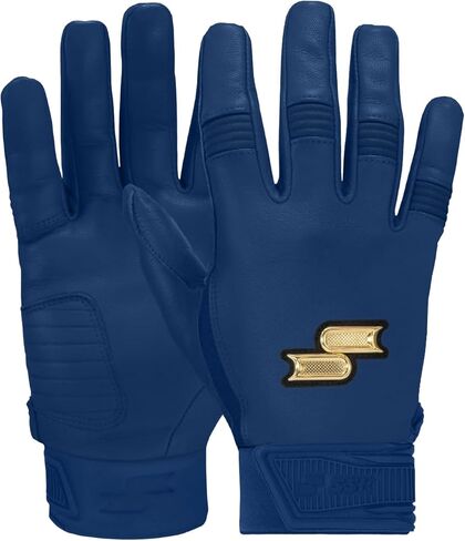 SSK Showcase Adult Baseball Batting Gloves - Durable Full Cabretta Leather Glove - 8 Colors in Saudi Arabia