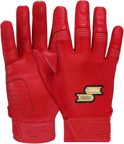 SSK Showcase Adult Baseball Batting Gloves - Durable Full Cabretta Leather Glove - 8 Colors in Saudi Arabia