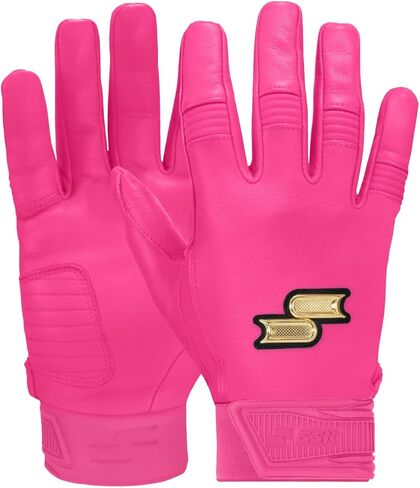 SSK Showcase Adult Baseball Batting Gloves - Durable Full Cabretta Leather Glove - 8 Colors in Saudi Arabia