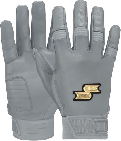 SSK Showcase Adult Baseball Batting Gloves - Durable Full Cabretta Leather Glove - 8 Colors in Saudi Arabia