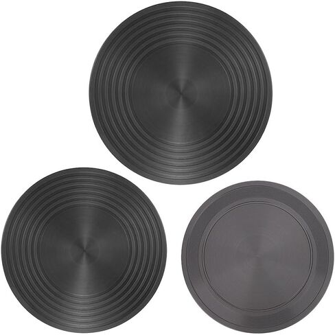 Double-Sided Non-Slip Heat Diffuser Plate with Anti-Scald Handle, Aluminium Alloy Conduction Pad for Glass Cookware Stainless Steel Thermal with Gas Stove, 20/24/28cm(28cm) in Saudi Arabia