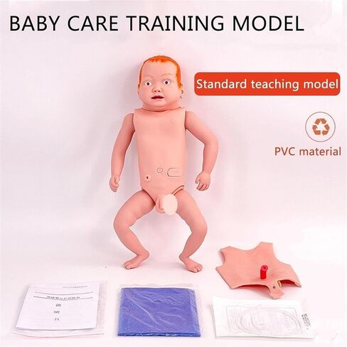 Neonatal Model, 1.8ft Life-Size Simulator Anatomical with Replaceable Chest Skin and Storage Bag in Saudi Arabia
