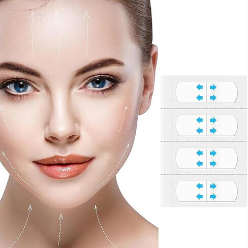 Face Lift Tape 200PCS Face Tape Lifting Invisible Makeup Tape for Jowls,Double Chin,Instant Lifting Sticker for Saggy Skin in Saudi Arabia
