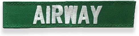 Medical Name Tapes - 1" x 5" for Packs and Pouch Designations (Bleeding Control - White on Red) in Saudi Arabia