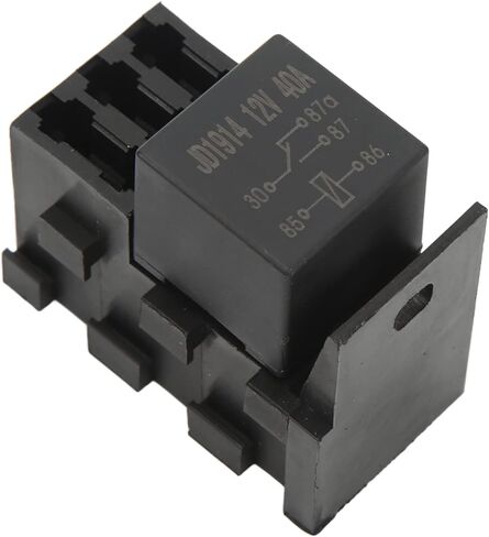 Relay Box Kit with Heat Resistant ABS Blade Holder, 11PCS Spade Terminals for Car 12V, Compact and Stable in Saudi Arabia