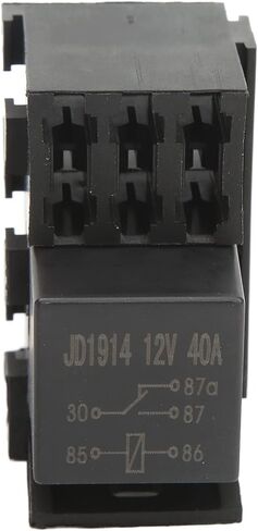 Relay Box Kit with Heat Resistant ABS Blade Holder, 11PCS Spade Terminals for Car 12V, Compact and Stable in Saudi Arabia