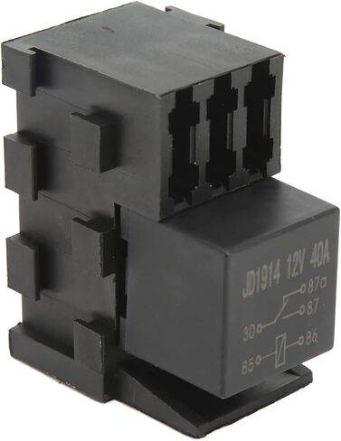 Relay Box Kit with Heat Resistant ABS Blade Holder, 11PCS Spade Terminals for Car 12V, Compact and Stable in Saudi Arabia