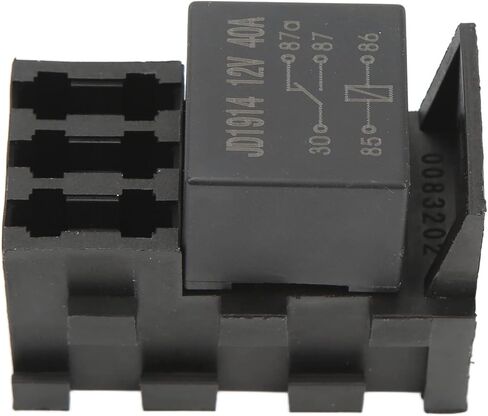Relay Box Kit with Heat Resistant ABS Blade Holder, 11PCS Spade Terminals for Car 12V, Compact and Stable in Saudi Arabia