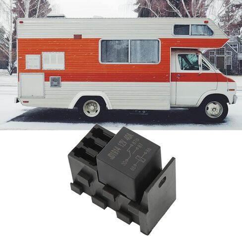 Relay Box Kit with Heat Resistant ABS Blade Holder, 11PCS Spade Terminals for Car 12V, Compact and Stable in Saudi Arabia