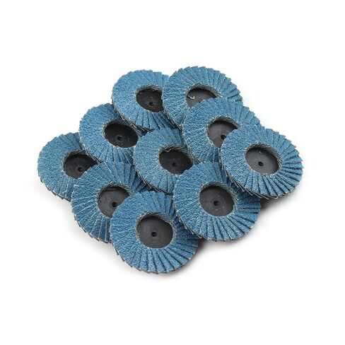 Angle Grinder Wheels 50mm/2 inch, Polishing Disc Quick Change Rotary Tool for Paint Cleaning 10pcs(80)(60) in Kuwait