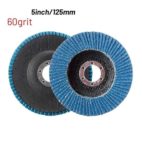 Radial Flap Discs 125mm Metal Sanding Flap Wheel, 40-120grit Angle Grinder Grinding Wheel 1pc(80)(60) in Kuwait
