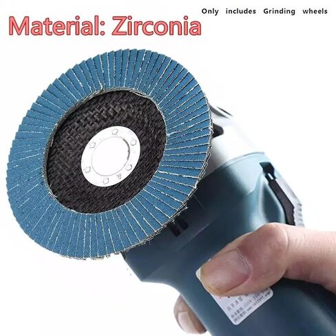 Radial Flap Discs 125mm Metal Sanding Flap Wheel, 40-120grit Angle Grinder Grinding Wheel 1pc(80)(60) in Kuwait