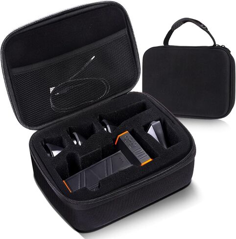 YouKnow Travel Case Compatible with WOLFBOX MF100 Electric Air Duster - Custom Foam Organizer for Blower Tool & Accessories (Only Case) (Black) in Kuwait