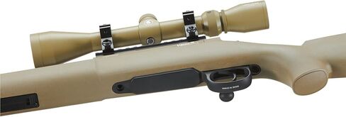 بندقية لانسر التكتيكية M24 Bolt Action Spring Powered Sniper Airsoft (ملولبة) مع نطاق (450 إطارًا في الثانية) (اللون: أسمر ضارب للصفرة) in Kuwait