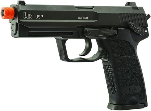 مسدس HK Heckler & Koch USP CO2 يعمل بالطاقة 6 مم BB مسدس Airsoft، حركة ارتجاعية، أسود in Saudi Arabia
