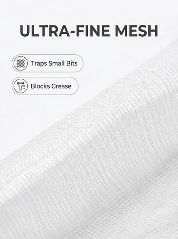 200 Pack Disposable Sink Drain Covers, 3.5 x 3.5 Inch Sink Strainer Mesh Bags, Anti-Clogging Kitchen Sink Filter Nets, Fits Most Drains in Saudi Arabia