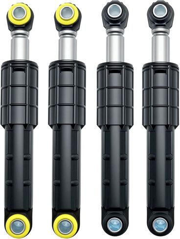 4Pcs Washer Shock Absorber Front and Rear Compatible with SamSung Washing Machines WF42H5200AF WF45H6300AG WF45M5500AP WF405ATPAWR WF330ANB WF331ANR WF350ANP WF45K6200AW WF350ANW in Saudi Arabia