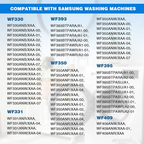 4Pcs Washer Shock Absorber Front and Rear Compatible with SamSung Washing Machines WF42H5200AF WF45H6300AG WF45M5500AP WF405ATPAWR WF330ANB WF331ANR WF350ANP WF45K6200AW WF350ANW in Saudi Arabia