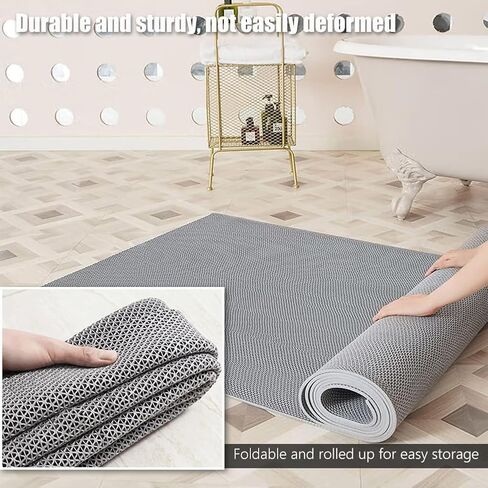 مكافحة زلة الصرف حصيرة كوتابل حمام السباحة الأرضيات الحمام ماتس 3FTX6FT PVC شبكة المطاط حصيرة الثقيلة لمطعم المرآب الطابق السفلي المطبخ التجاري in Kuwait