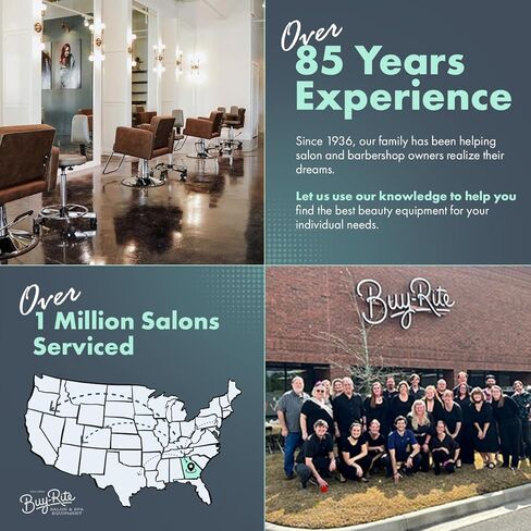 سجادة صالون Buy-Rite مقاس 3 × 4 بوصة فائقة النعومة ومضادة للتعب - سجادة أرضية سميكة مقاومة للثقب مقاس 5/8 بوصة مع فتحة كرسي نصف دائرية، تقلل من الإجهاد ومقاومة للزيوت والألوان، SHP-SS3040C5/8 in Kuwait