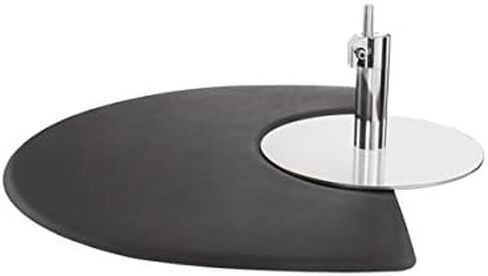 سجادة صالون Buy-Rite مقاس 3 × 4 بوصة فائقة النعومة ومضادة للتعب - سجادة أرضية سميكة مقاومة للثقب مقاس 5/8 بوصة مع فتحة كرسي نصف دائرية، تقلل من الإجهاد ومقاومة للزيوت والألوان، SHP-SS3040C5/8 in Kuwait