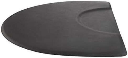 سجادة صالون Buy-Rite مقاس 3 × 4 بوصة فائقة النعومة ومضادة للتعب - سجادة أرضية سميكة مقاومة للثقب مقاس 5/8 بوصة مع فتحة كرسي نصف دائرية، تقلل من الإجهاد ومقاومة للزيوت والألوان، SHP-SS3040C5/8 in Kuwait