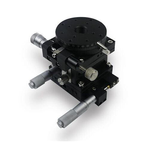 قم بزيادة شوط المنصة البصرية XZRG60-R لضبط الترجمة والرفع والدوران in Kuwait