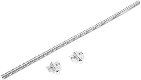 Flexible Stainless Steel Door Loop With Alloy Ends Access Control Accessories Alloy Wire Length 16'' in Saudi Arabia