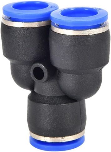Blue Cap Y-shaped Three-way PY6 Tracheal Quick Connector PY4/8/10/12/14/16 1Pcs(PY14) in Saudi Arabia