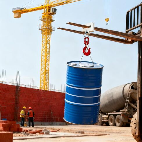 خطاف رفع الرافعة الشوكية، ملحق رفع الشوكة، حامل شوكة واحد، خطاف شوكة دوار 360 درجة، سعة 4400 رطل، معالجة جلفنة السطح in Kuwait