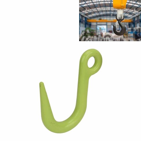 خطاف رفع بفتحة كبيرة من سبائك الصلب، خطاف رافعة قوي بقدرة 2 طن، خطاف أمان عالي التحمل لسلاسل خطاف تزوير لهندسة البناء، رفع المصنع in Saudi Arabia