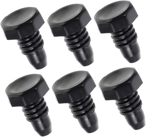 Happyyami 6pcs تجمع جديلة غطاء الذيل جديلة الغطاء السفلي تجمع العظة نهاية يغطي المكونات للبلياردو جديلة استبدال حماة نهاية جديلة السنوكر العرض البلاستيك Pp خفيفة الوزن السنوكر القطب in Saudi Arabia