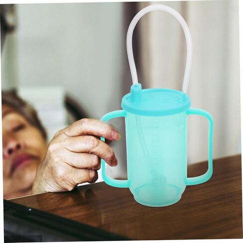 Vaguelly Elderly Measurement Scale Drinking for Bedridden Patients Handles for Easy Use in Saudi Arabia