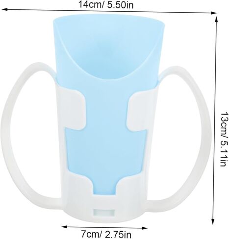 Disability Nursing Cup Liquid Feeding Cup for Hand Weakness Straw and Lid in Saudi Arabia