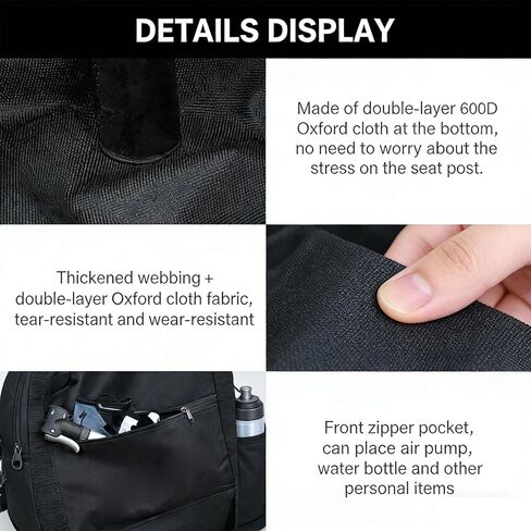 Keenso Folding Bike Bag, Outdoors Bike Transport Bag Cycling Carrying for Cars Travel Lightweight Tearproof (16 Inch) in Saudi Arabia
