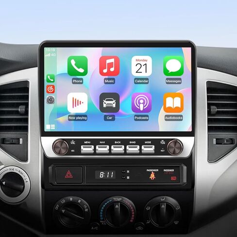 Awesafe 10 "لترقية راديو Toyota Tacoma 2005-2015 ، شاشة اللمس Tacoma Radio Android 13 Head مع Carplay Wireless Android Auto Am FM GPS DSP (2+64g) in Kuwait