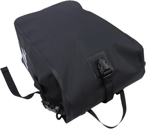 Rainproof PVC Mountain Bike Bag, Bike Rack Packs with Reflective Strips for Cycling Traveling, Commuting Luggage Gear (18-28L) in Saudi Arabia