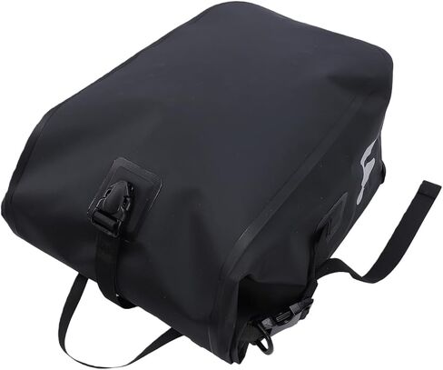 Rainproof PVC Mountain Bike Bag, Bike Rack Packs with Reflective Strips for Cycling Traveling, Commuting Luggage Gear (18-28L) in Saudi Arabia