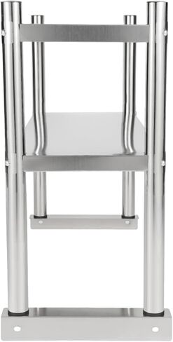 Stainless Steel Double Overshelf 12x30x23in, Weight Capacity 88lbs, 2 Tier Heavy Duty Commercial Shelf with Anti-Slip Feet for Restaurant, Warehouse, Kitchen in Saudi Arabia