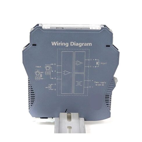 Rail Dc to Dc Converter 4 Outputs 1 Input 4-20mA Analog Signal Isolator(0-10V in_220V_0-10V) in Kuwait