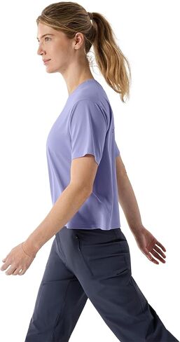 Arc'teryx Women's Taema Crop Logo Short Sleeve in Saudi Arabia