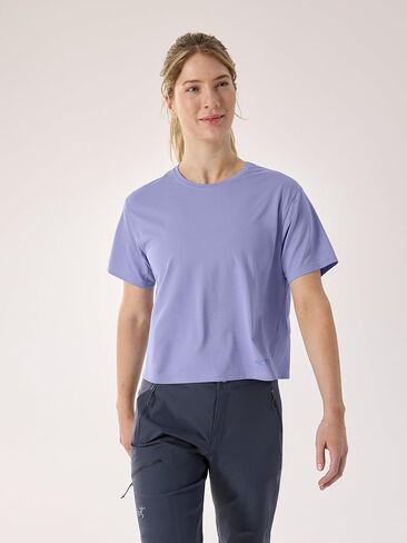 Arc'teryx Women's Taema Crop Logo Short Sleeve in Saudi Arabia